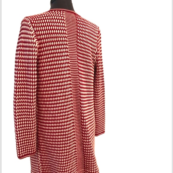 2 TALBOTS 100% Merino Wool Open Front Cardigans - VERY WARM! - Picture 6 of 16